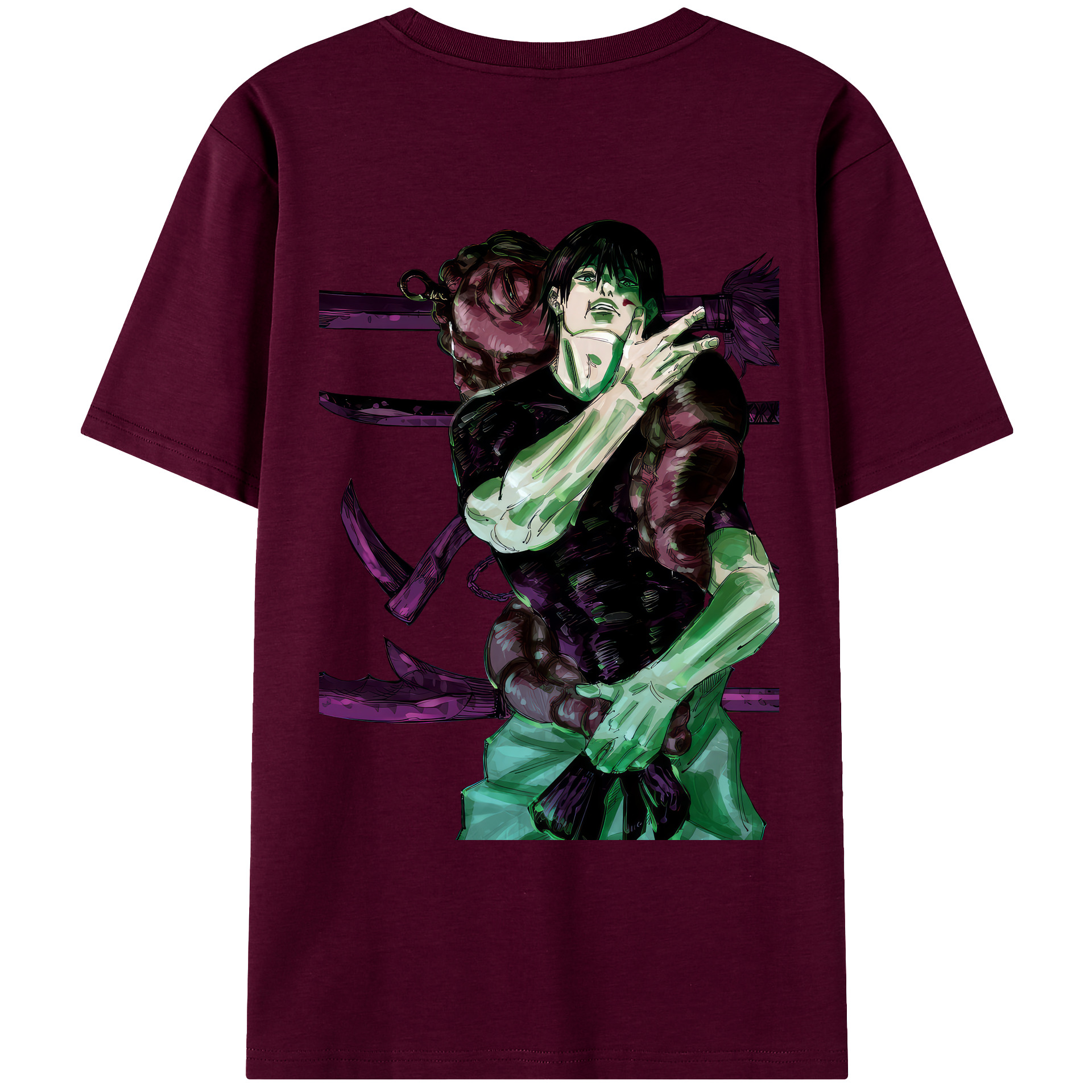 （画像用） 呪術廻戦 Jujutsu Kaisen レディース半袖Tシャツ(バックプリント)